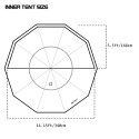 Circle 6 | サークル6 キャンプテント| 大型テント| POMOLY