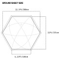 Dome X6 Pro (バーガンディレッド) ｜自立式ドームテント| 通気性抜群  POMOLY 2024新製品